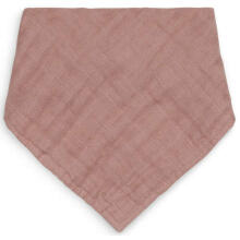 Jollein Bandana Bib Wrinkled Cotton Art.029-868-66042 Rosewood