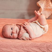 Jollein Bandana Bib Art.029-867-66028 Meadow Rosewood