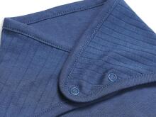 Jollein Bandana Bib Art.029-867-66040 Basic Stripe Jeans Blue