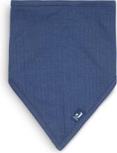 Jollein Bandana Bib Art.029-867-66040 Basic Stripe Jeans Blue