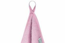 Jollein Bathcape Light Pink  Art.534-514-00086  Baby käterätik rätikuga 80x80 cm