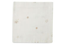 Jollein Muslin Mouth Cloth Stargaze Biscuit Art.537-848-66090