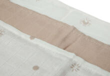 Jollein Muslin Mouth Cloth Stargaze Biscuit Art.537-848-66090