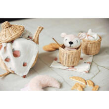 Jollein Muslin Mouth Cloth Peach Art.537-848-66030