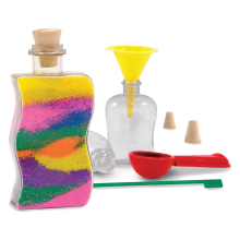 Melissa&Doug Sand Art Bottles Art.14232 Komplekts Trauks ar krāsu smilti