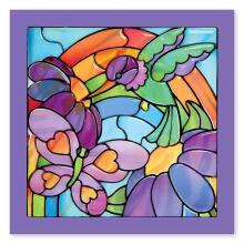 Melissa&Doug Stained Glass Rainbow Garden Art.14264