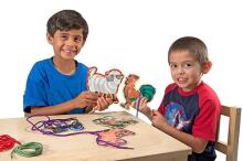 Melissa&Doug Lacing Animals Art.13781