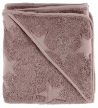 Smallstuff Baby Towel Powder Art.72001-01 Махровое полотенце с капюшоном (85х85 см)