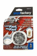 Yoyofactory Fast 201 Art.YO008  Игрушка йо-йо для начинающих с регулируемым гэпом