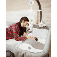 Сam Culla Cullami Art.925-T169 Grigio crib-cradle for comfortable co-sleeping 2 in 1