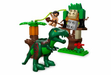 LEGO akis į akį su dinozauru 5597