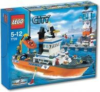 Игрушка CITY Патрульный катер береговой охраны и сигнальная башня city 7739