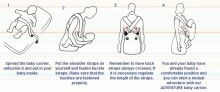 Рюкзак- переноска CHAMPION N2 предназначен для детей от 4 до 24 месяцев жизни (весом от 3 до 13 кило
