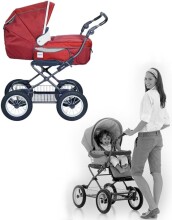 Inglesina Magnum Rubino коляска для новорожденных и прогулочная коляска два в одном