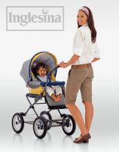 Inglesina Magnum Olive коляска для новорожденных и прогулочная коляска два в одном