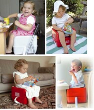 Raudonos pilies kūdikio sėdėjimo [raudona] kėdė