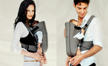 „Babybjorn Baby Carrier Active Black silver 2014“ kengūros krepšys - aktyviems tėvams ilgiems žygiams