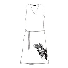 BALTIC TEXTILE Rayon dress (N2420012)