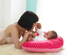 La Bebe™ Rich+Mimi! Cotton Nursing Maternity Pillow Art.12711 Moon Pakaviņš (pakavs) mazuļa barošana, gulēšanai, pakaviņš grūtniecēm 30*175cm