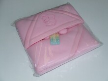 ANIKA уголок-одеяло для крещения  розовое