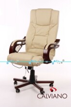 „Calviano President 570“ masažinė kėdė iš dirbtinės odos