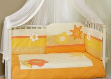 FERETTI -  Bērnu gultas veļas komplekts 'Sun Flower Premium' Quartetto 4