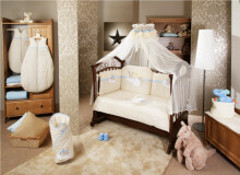FERETTI - Bērnu gultas veļas komplekts  'Rabbit Ecru Premium'  GRANDE PLUS 8 