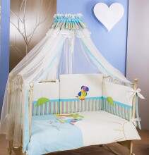 FERETTI - Bērnu gultas veļas komplekts 'Tropical Island Premium' TRIO 3 