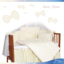 Tuttolina Clouds Beige комплект детского постельного белья пододеяльник + наволочка на подушку 