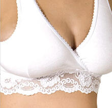 Carriwell Lace Nursing Bra  Īpaši Maigs Barošanas krūšturis