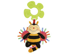 K's Kids Stroller Pals - Waggling Bee Art.KA10572 Ratu piekarāma attīstoša rotaļlieta