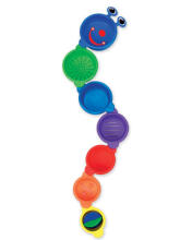 Munchkin 011027 Caterpillar Spillers Stackable Bath Toys