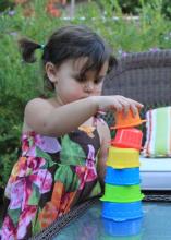 Munchkin 011027 Caterpillar Spillers Stackable Bath Toys