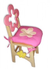 Pillow flower for chair