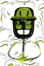 „Spin 2011 Vegetal Green“ 360 laipsnių išskirtinis maitinimo kėdė