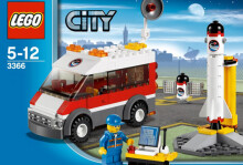 LEGO City Airport space Пусковая платформа 3366