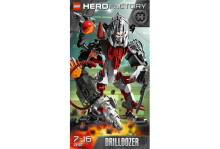 LEGO HERO FACTORY Drillrozers 2192
