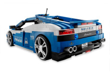 LEGO Racers Lamborgini Gallardo LP 560-4 Police 8214