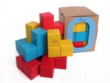 Eco Toys Art.40011 Developing wooden toys  Little Thinker-building blocks