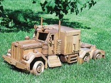 „Eco Toys“ Art.SI-00310 Medinis suvenyras - Sunkvežimis