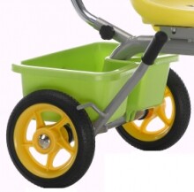 ITALTRIKE 10” Transporter Passenger Flower Power Classic GREEN Детский трёхколёсный велосипедик
