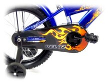 Elgrom MTX002/1601E Bērnu Ritenis BMX Veloz 16'' Simple Bike (velosipēds) ar pumpējamām riepām un papildus riteņiem