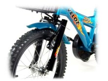 Elgrom MTX002/1601E Bērnu Ritenis BMX Veloz 16'' Simple Bike (velosipēds) ar pumpējamām riepām un papildus riteņiem