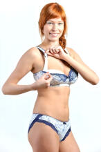 Bogema Lingerie Art.20446 Gzhel Nursing Bra