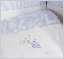 NINO-ESPANA комплект постельного белья 'Elefante Blue' 6+1