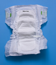 Подгузники Merries (Мерриес) M 64 шт. для новорожденных - экологические подгузники (от 6 до11 кг)