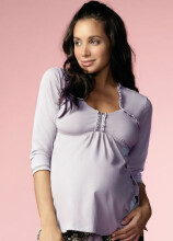 „Hotmilk“ motinystės „Camisole CR“ ramus maištas su 3/4 rankovėmis 1–1 nėščiajam / maitinančiam