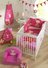 Babycalin Bed bumper DIM DAM DOUM - COCCINELLE ROU405101
