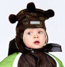 Huppa 2011 Детская зимняя шапка шлем POPPY (8506BW11) (XS-L)