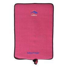 Kūdikių persirengimo kilimėlis / maudymosi kilimėlis / „Roll & Go Neoprene Change“ kilimėlis - minkšta mobili pervyniojimo paviršiaus spalva rožinė